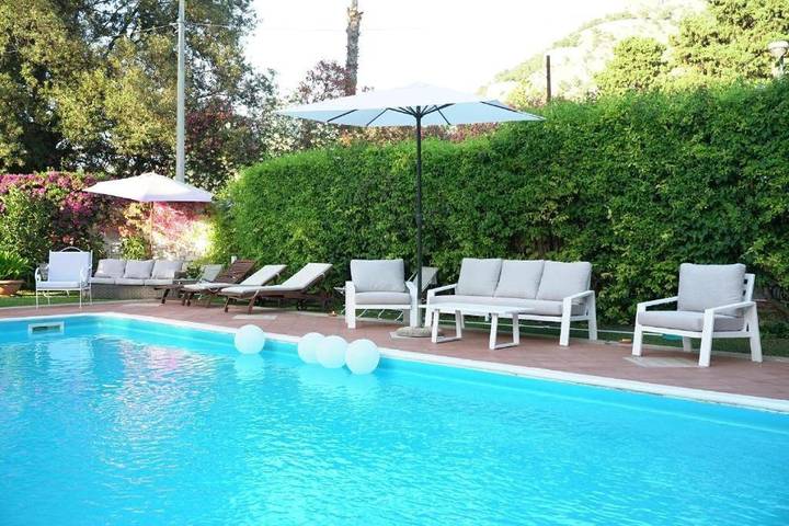 Villa mit pool für 7 Personen, mit Ausblick und Pool sowie Garten in Palermo - 2