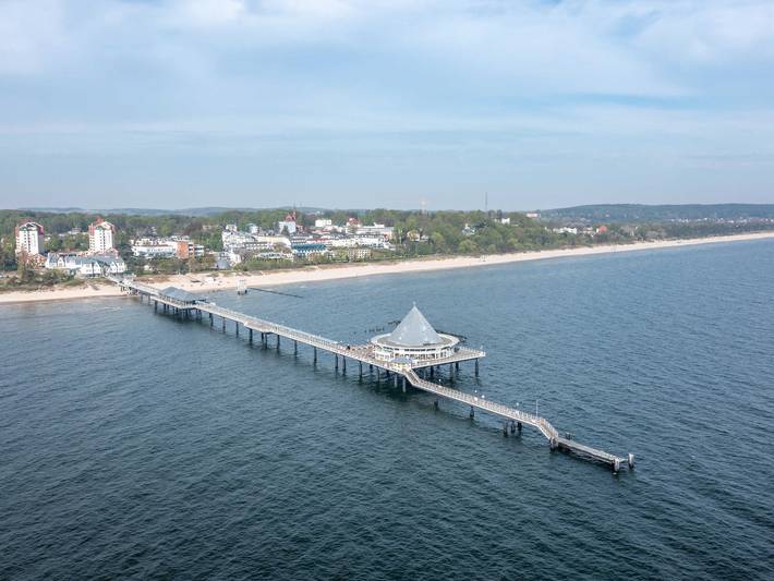 Ferienbungalow Lange mit Blick auf den Schmollensee - Ferienbungalow in Sellin (Usedom), Heringsdorf