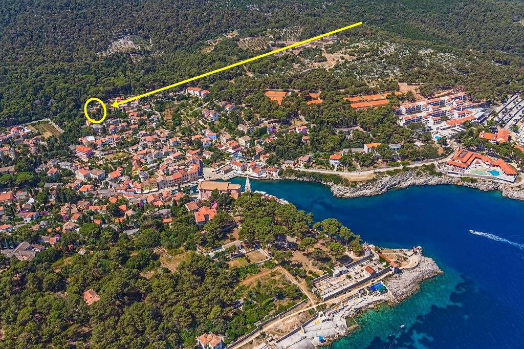 Ferienhaus in Veli Lošinj mit Terrasse, Klimaanlage, W-Lan, Waschmaschine (63-1) in Veli Losinj, Kvarner Inseln
