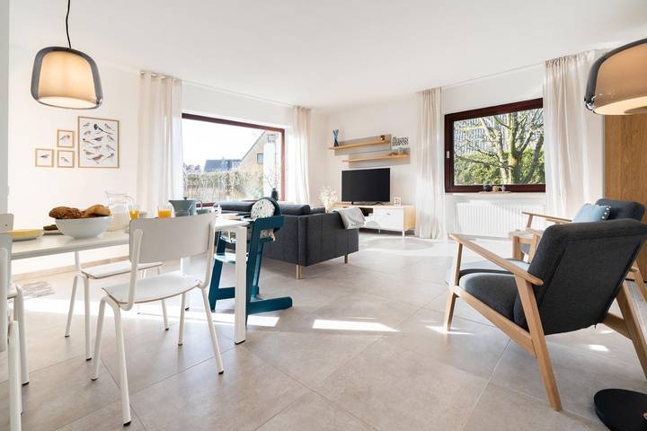 Ferienhaus für 5 Personen, mit Terrasse und Garten sowie Sauna in Tönning