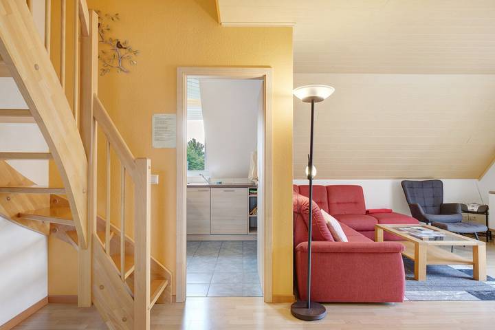 Ganze Wohnung, Ferienwohnung 'Ferienwohnung 3 Haus Schmiedeweg' mit Balkon und Wlan in Bad Krozingen, Südschwarzwald