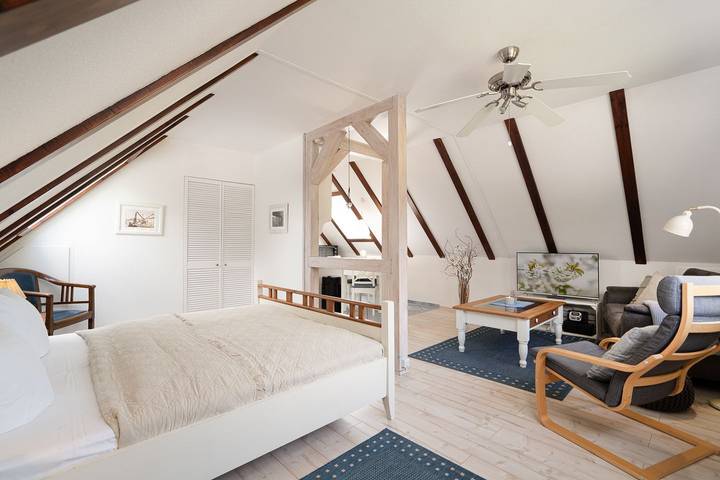Ferienwohnung für 2 Personen, mit Ausblick in Neustadt in Holstein