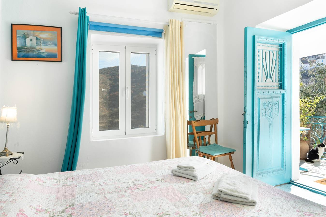 Hel studio-lejlighed, Studio Apartment 'The Castle Kea' with Mountain View, Wi-Fi and Air Conditioning in Kea