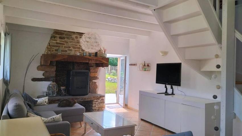 Location de vacances pour 3 personnes, avec jardin à Plouégat-Guérand - 4