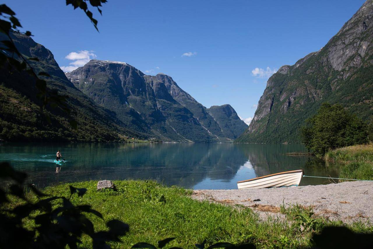 Tent in Oldevatnet
