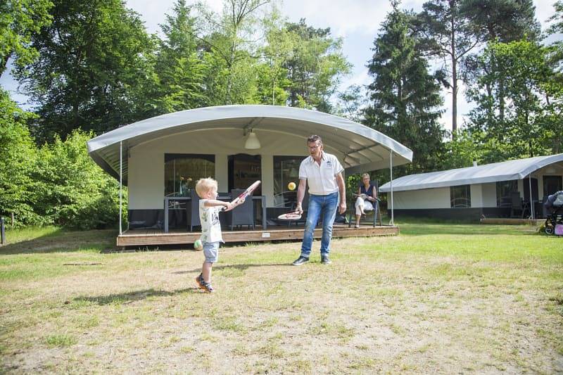 Rcn het Grote Bos — Tentvilla Veldzigt in Doorn, Provincie Utrecht