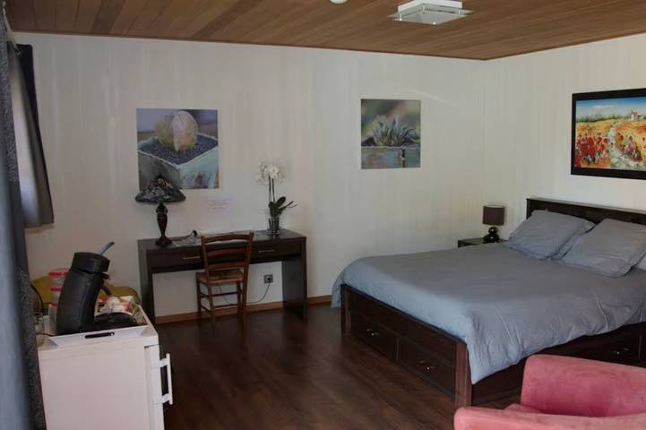 Chambre d’hôte pour 3 personnes, avec jardin