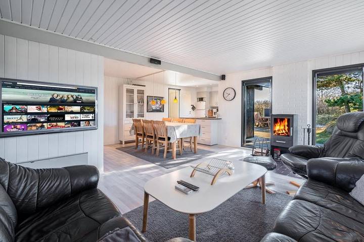 Urlaub mit Hund, Sauna und Whirlpool in Henne Strand in Henne, Filsø See