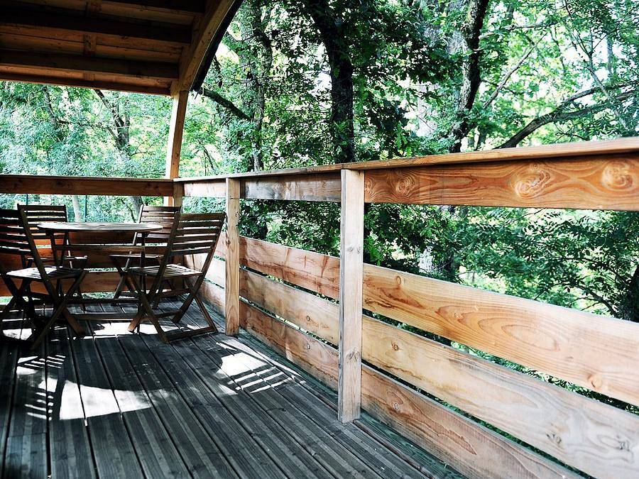 Camping Le Val Vert en Berry - Chalet 2 personas - Cabaña ecológica de madera con instalaciones sanitarias (puede alojar hasta 4 personas por un cargo adicional en el camping) in La Châtre, Región de La Châtre