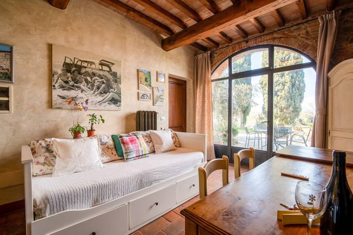 Casa vacanze 'Il Granaio' con piscina, terrazza privata e Wi-Fi in Monte San Savino, Chianti