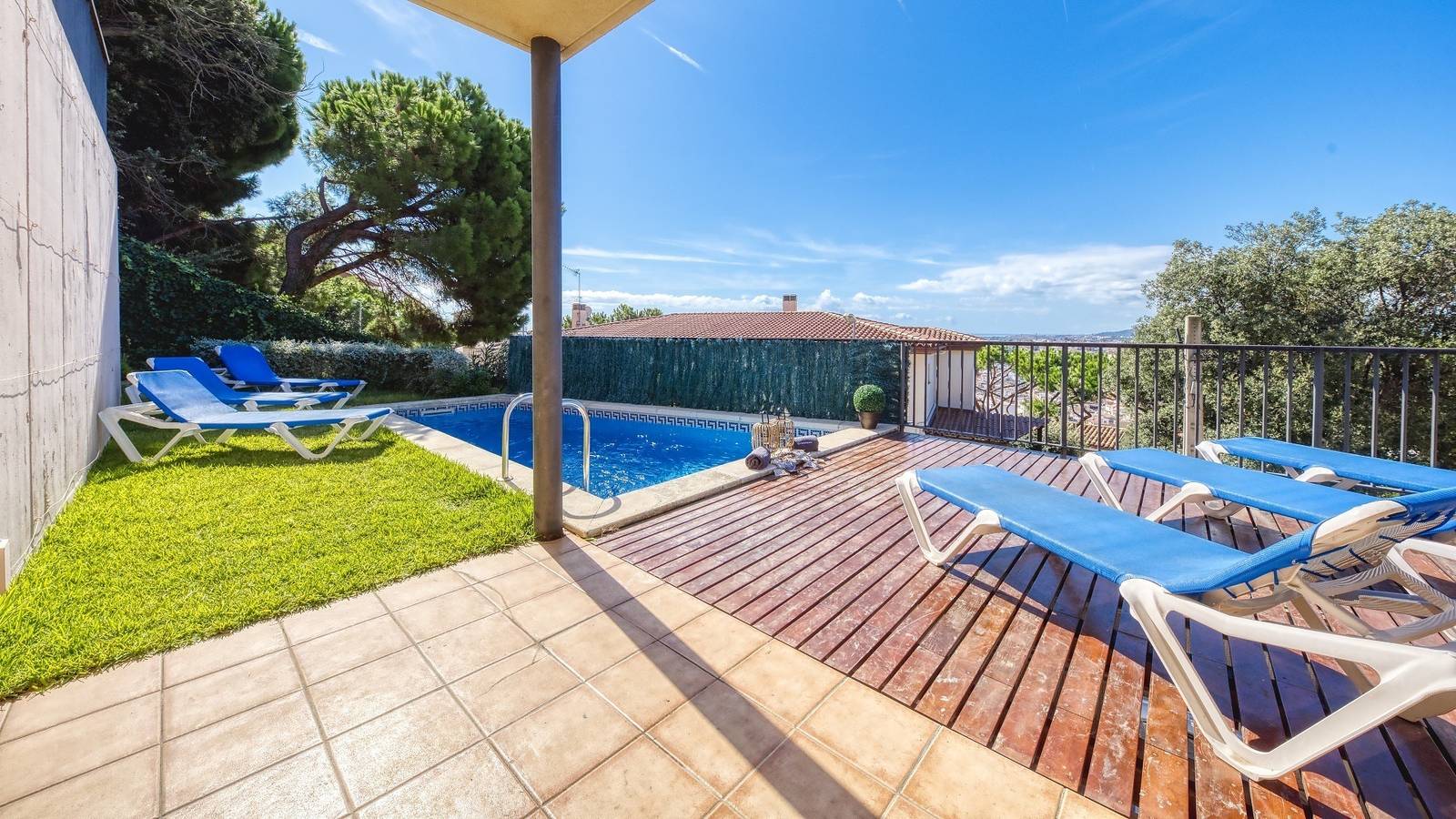 Villa "Costacabana - Mauri" avec vue sur la mer, piscine privée et Wi-Fi in Blanes, Costa Brava