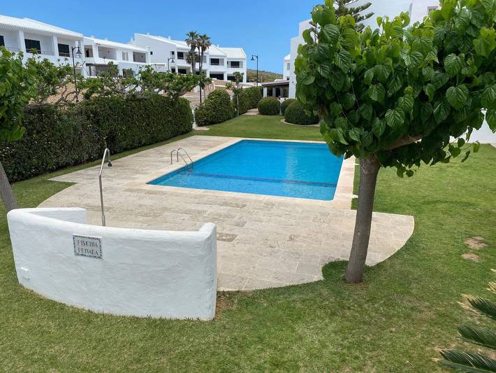 Entire apartment, Holiday apartment for 4 people with garden in Fornells, Es Mercadal