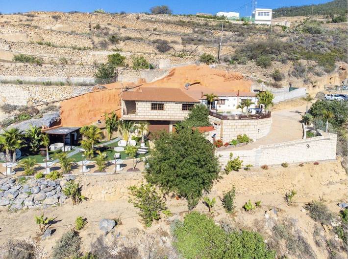Ferienhaus 'Maday' mit Meerblick, Gemeinschaftspool und Wi-Fi in Arico, Teneriffa Süd