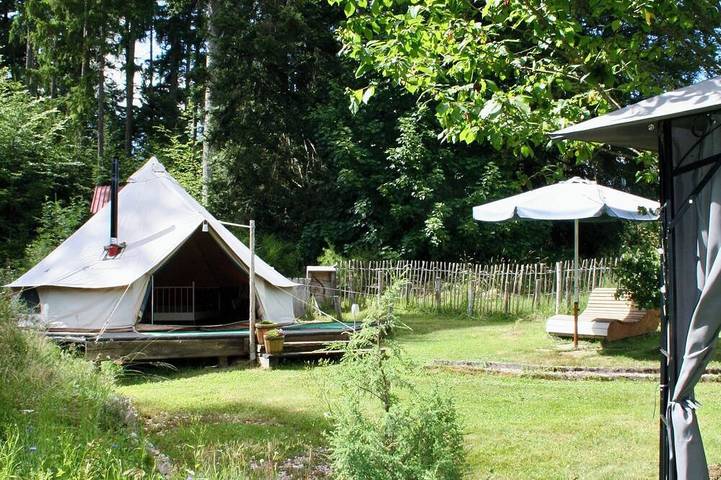 Camping für 4 Personen, mit Garten in Baden-Württemberg