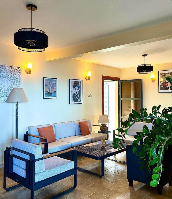 Hôtel pour 4 personnes, avec piscine et balcon ainsi que vue et jardin dans Sainte-Rose (La Réunion) - 4