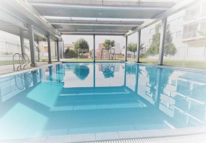 Apartamento de férias para 6 pessoas, com piscina e jardim e ainda vista em Vila do Conde
