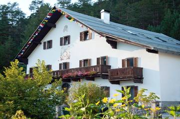 Chambre d’hôte pour 3 personnes, avec terrasse ainsi que jardin et vue à Nassereith