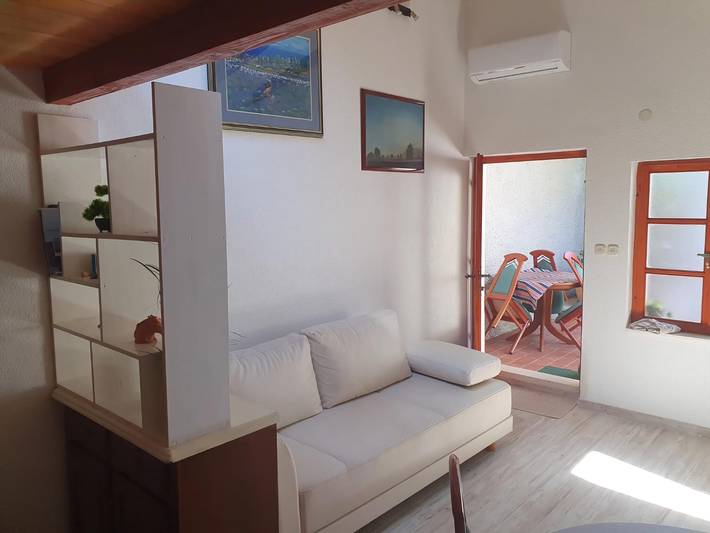 Apartamento entero, Apartamento de vacaciones para 3 personas con piscina in Stari Grad, Hvar (isla)