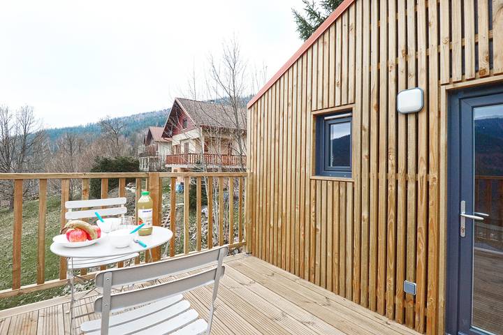 Maison de vacances pour 2 personnes, avec balcon et jardin à Ventron