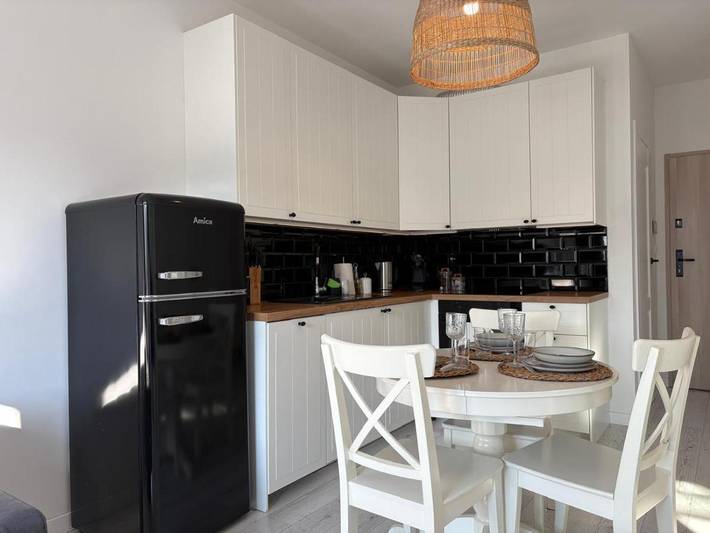 Apartament wakacyjny dla 4 osób, z Balkon i Taras w Pruszcz Gdański