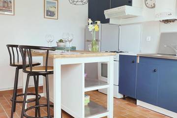 Location de vacances pour 3 personnes, avec jardin à Bretteville-l'Orgueilleuse