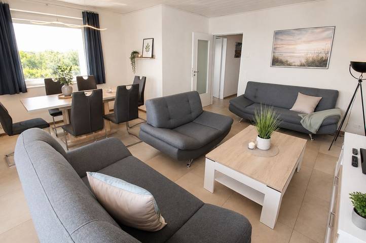 Ferienwohnung für 6 Personen, mit Balkon und Sauna