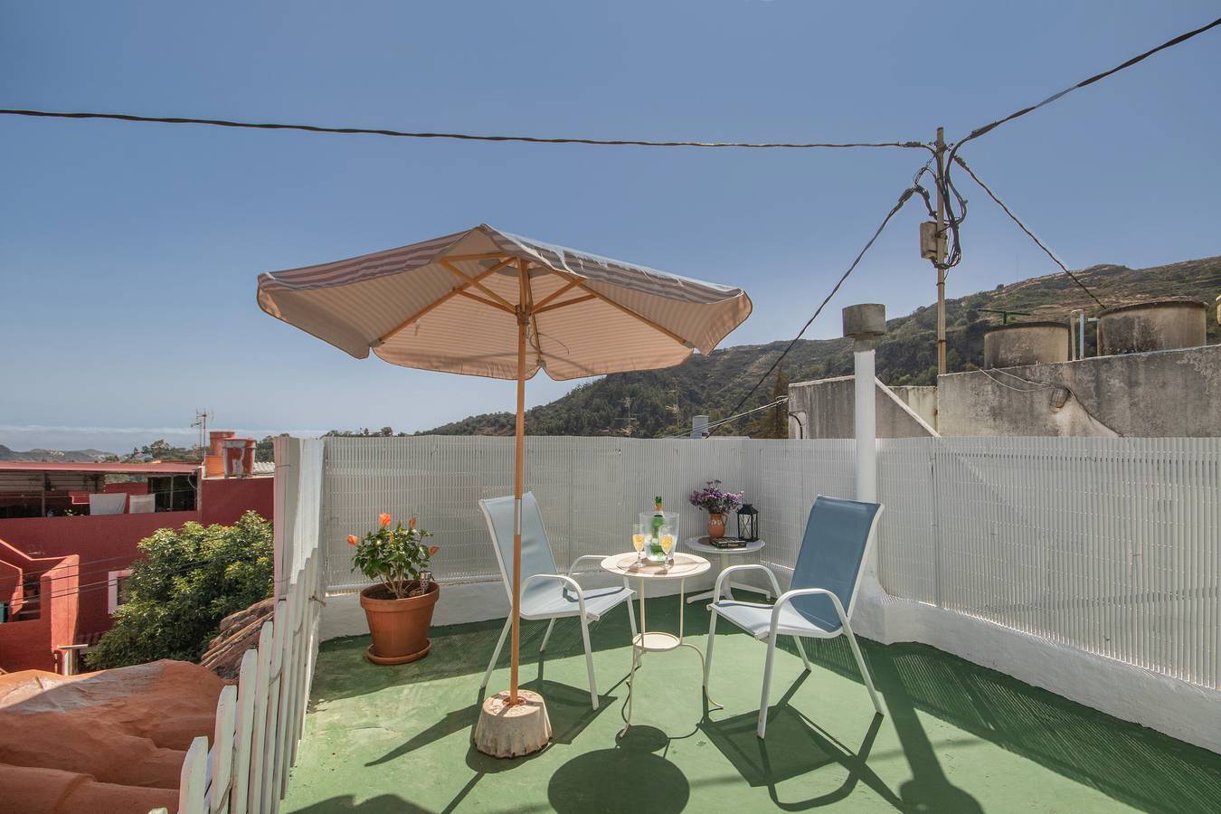 Casa de vacaciones 'Casa Isabel' con vistas a la montaña, terraza privada y Wi-Fi in Santa Brígida, Gran Canaria Norte