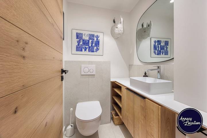 Villa pour 8 personnes, avec jardin et balcon à Veyrier-du-Lac - 4