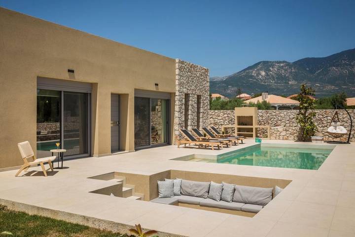 Villa für 7 Personen, mit Garten und Pool sowie Terrasse in Kefalonia - 2