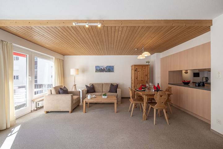 Ferienwohnung für 2 Personen, mit Balkon und Sauna in Graubünden - 4