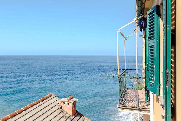 Appartamento intero, Appartamento vacanze per 6 persone con balcone in Spiaggia di Sori (Sori), Sori