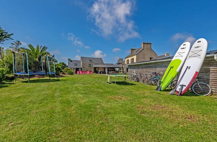 Location de vacances pour 14 personnes, avec terrasse et jardin, animaux acceptés dans le Finistère - 3