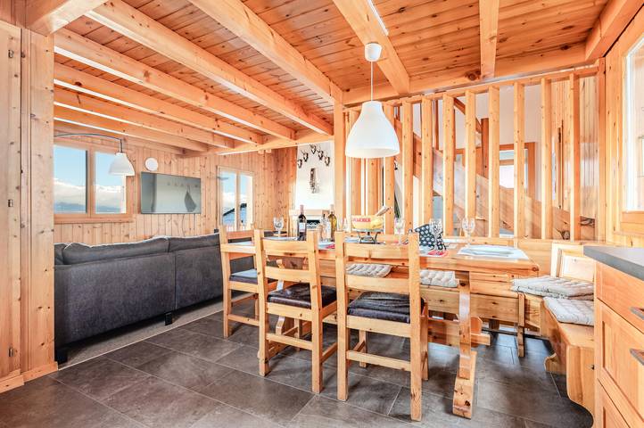 Fontannets 008 Quiet & Superior chalet 10 pers in Salins (Sion), Sion