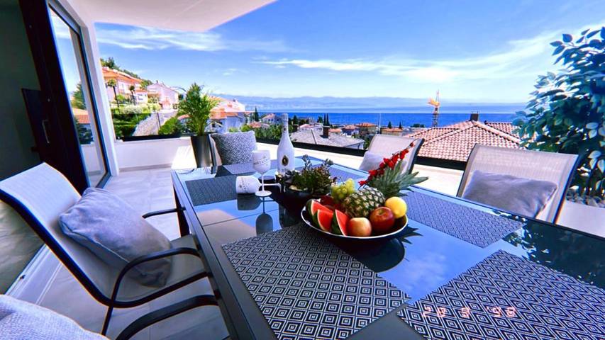 Maison d’hôte pour 6 personnes, avec jacuzzi et jardin, adapté aux familles dans Grad Opatija