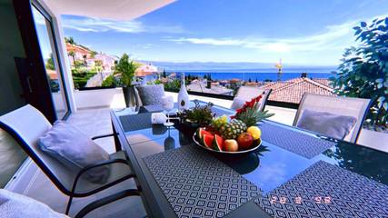 Maison d’hôte pour 6 personnes, avec jardin et jacuzzi, adapté aux familles dans Grad Opatija