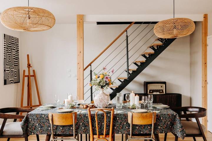 Location de vacances pour 8 personnes, avec terrasse à Droue-sur-Drouette