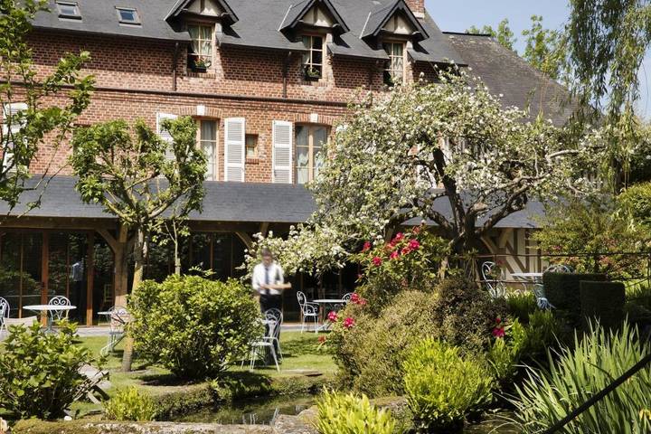 Hôtel pour 2 personnes, avec jardin, animaux acceptés à Barneville-la-Bertran