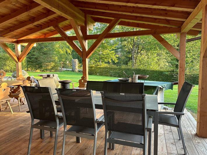 Ferienhaus für 2 Personen, mit Balkon und Balkon/Terrasse sowie Terrasse und Garten in Lindberg - 4