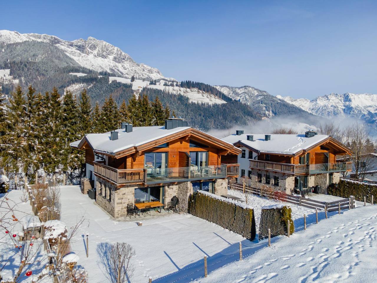 Luxuriöses Chalet mit Wellness und Terrasse in Leogang, Saalbach-Hinterglemm