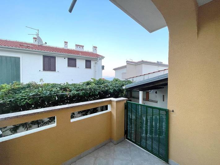 Ferienwohnung für 3 Personen, mit Balkon/Terrasse auf Krk