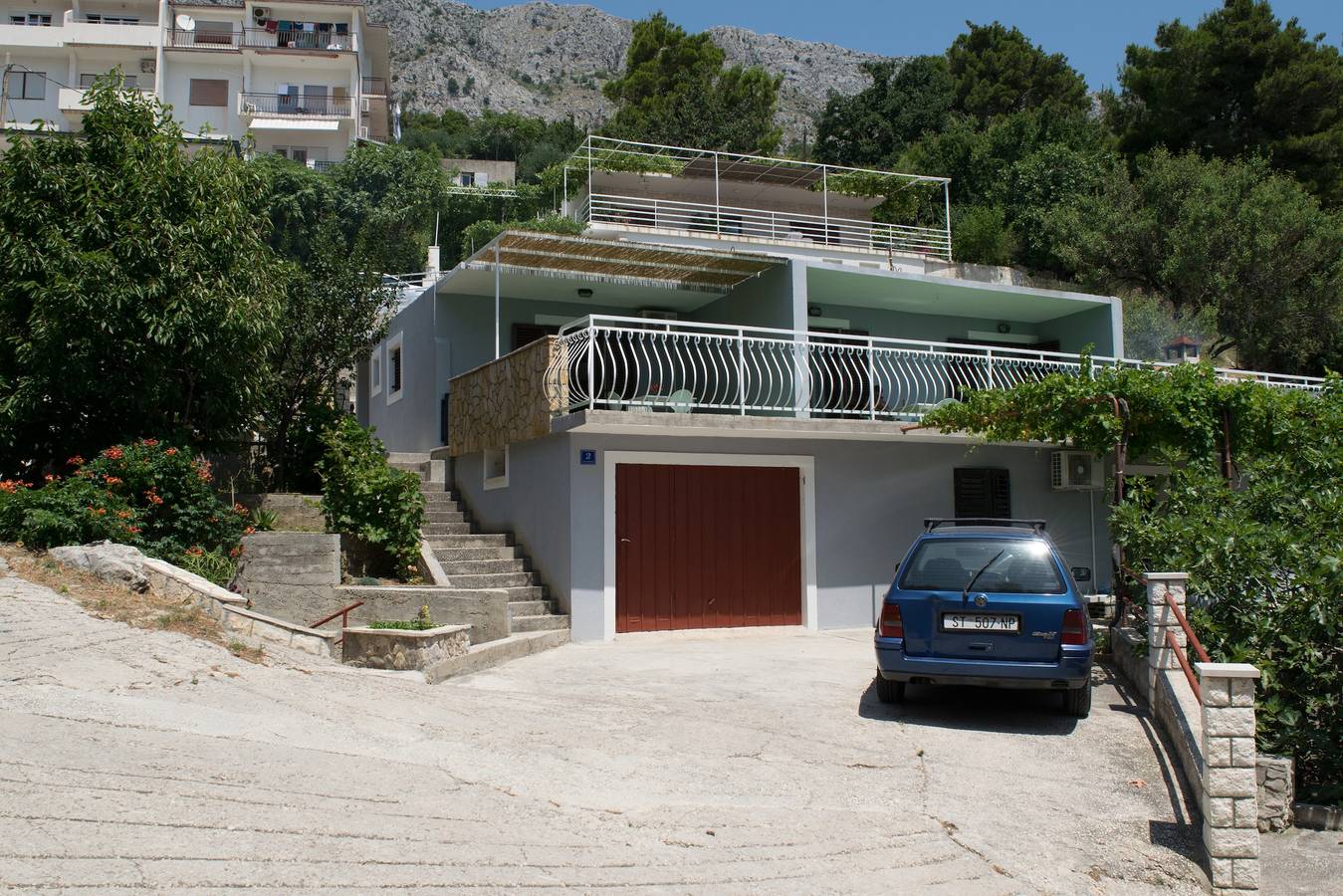 Ganze Wohnung, Studio Appartement mit Terrasse und Meerblick Lokva Rogoznica, Omis As-6005-a in Lokva Rogoznica, Omis-Riviera