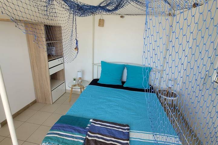 Location de vacances pour 8 personnes, avec jardin et balcon, animaux acceptés dans Plage Du Petit Travers Carnon Plage - 3