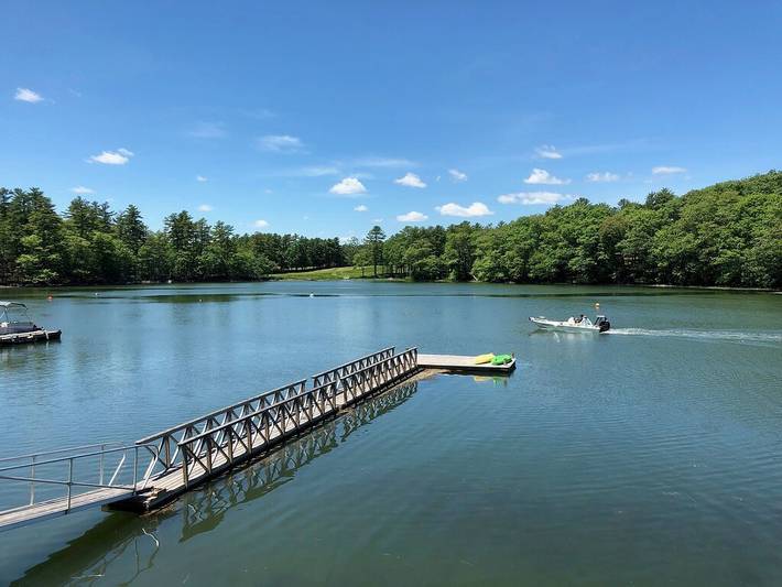 Cabin for 5 people, with terrace in Maine