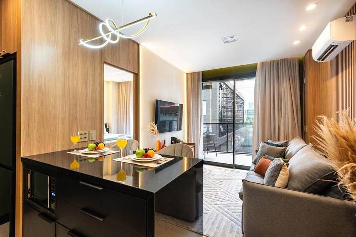 Casas e apartamentos de temporada para 2 pessoas, com sauna e piscina em Itaim Bibi