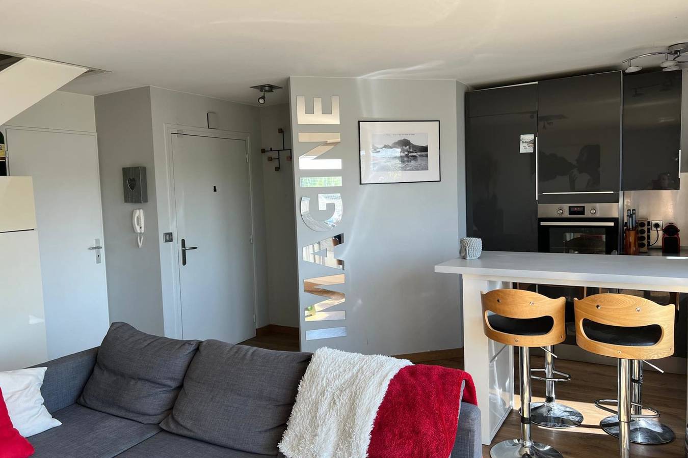 Hel lejlighed, Appartement 244 - Appartement en duplex contemporain et confortable proche  in Annecy, Annecy Området