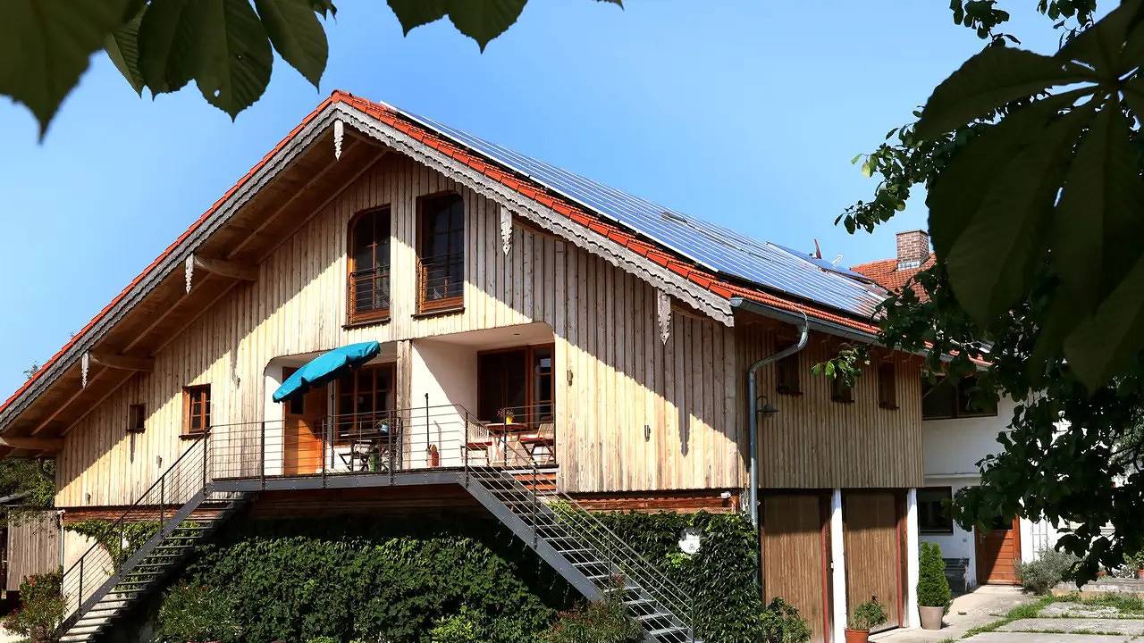 Ganze Ferienwohnung, Ferienwohnung für 4 Personen (90 m²) in Traunreut in Haßmoning, Traunreut