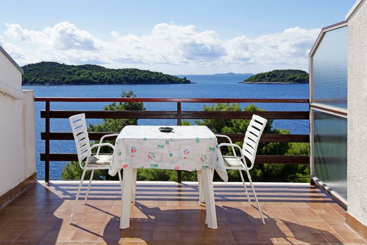 Holiday rental for 2 people, with balcony/terrace, with pets on Korcula