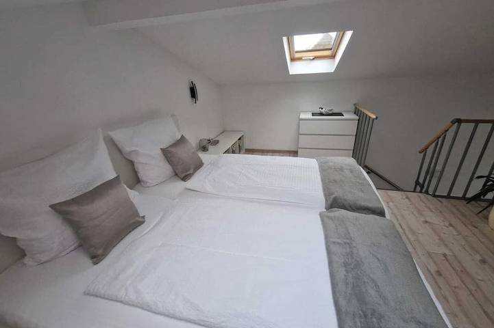 Ferienwohnung für 3 Personen, mit Garten und Balkon, mit Haustier