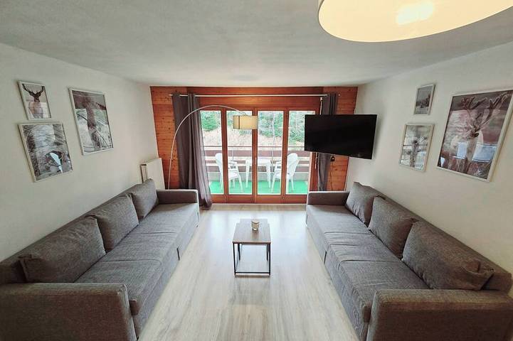 Gîte pour 6 personnes, avec balcon à Vionnaz