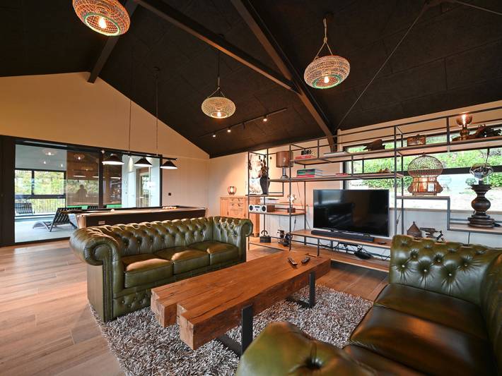 Ferienhaus für 8 Personen, mit Sauna und Garten sowie Terrasse und Pool, kinderfreundlich in Belgien - 3